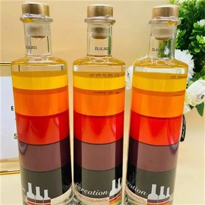 Garrafa de Vodka Color Spray